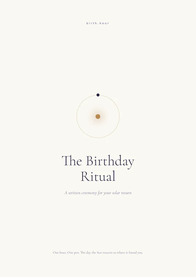 The Birthday Ritual